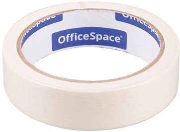 Клейкая лента малярная OfficeSpace, 25мм 25м, ШК 255782;00000036114