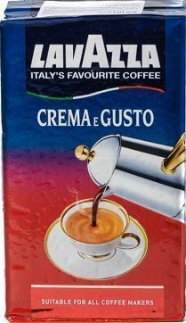 Кофе молотый Lavazza  Crema e Gusto , вакуумный пакет, 250г 235848;00000028888