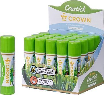 Клей-карандаш Crown  Expert , 22г 207879;00000026640