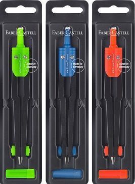 Циркуль Faber-Castell  School&College , пластиковый футляр 286756;00000056835