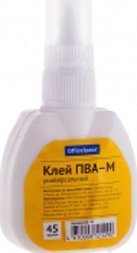 Клей ПВА  45г., с дозатором 153191;00000017387