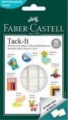 Масса для приклеивания Faber-Castell  Tack-It , 90 кубиков, 50г., картон. уп., европодвес 286598;00000056705