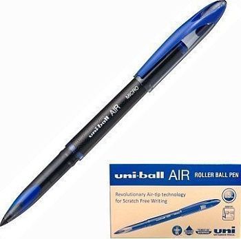 Роллер Uni-Ball AIR 0,28-0,45мм синий UBA-188M 710175;00000057027