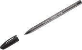 Ручка шариковая Luxor  InkGlide 100 Icy  черная, 0,7мм, трехгран. 286864;00000060847