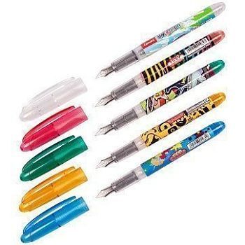 Ручка перьевая Luxor  Ink Glide , 1 картридж, корпус ассорти 250191;00000032370