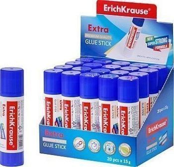 Клей-карандаш Erich Krause, 15г 027726;00000026193