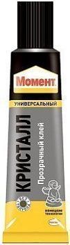 Клей  Момент Кристалл  30мл. прозрачный, шоу-бокс 105160;00000022744