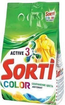 Порошок для машинной стирки Sorti  Color , 6кг 284959;00000054059